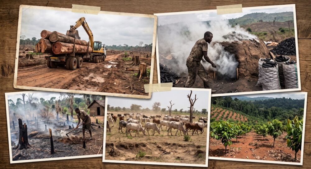 Who is killing Africa's forests?